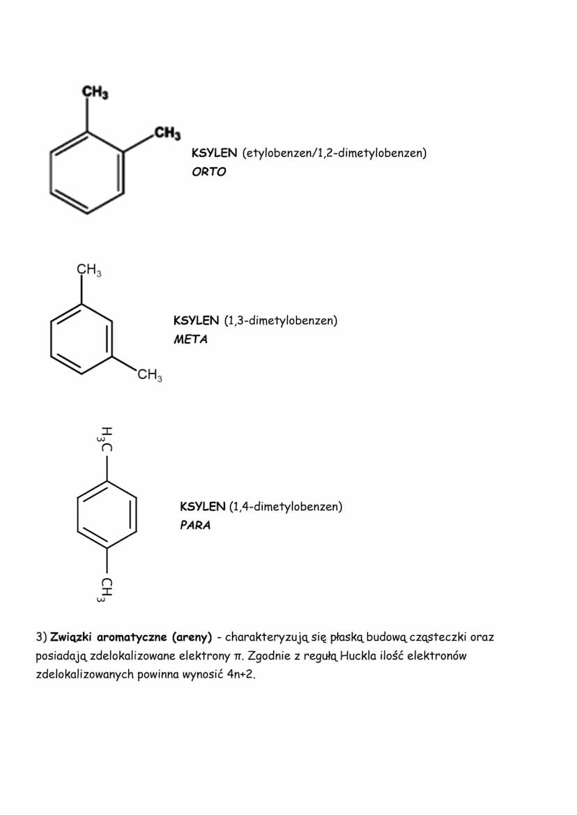 
<p>Węglowodory aromatyczne to organiczne związki chemiczne, które charakteryzują się pierścieniową budową cząsteczki oraz zdelokalizowanymi