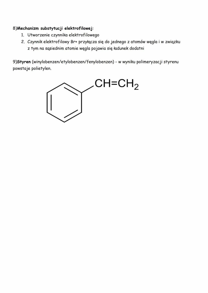 
<p>Węglowodory aromatyczne to organiczne związki chemiczne, które charakteryzują się pierścieniową budową cząsteczki oraz zdelokalizowanymi