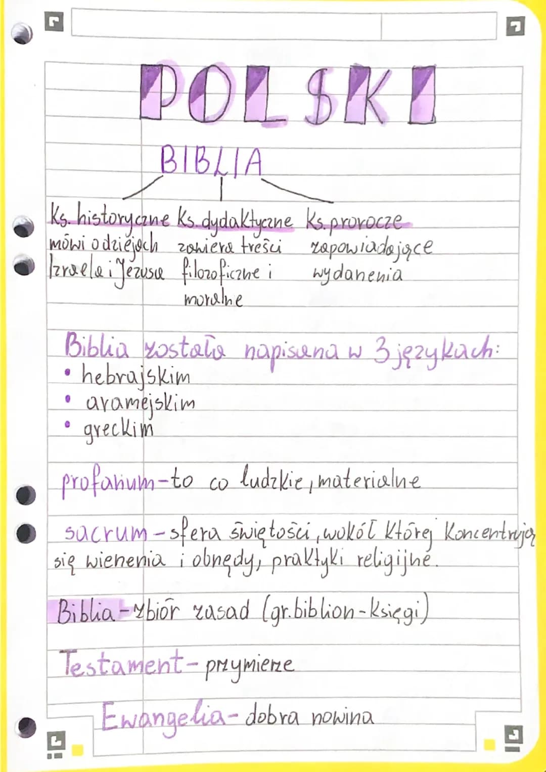 POLSKI
BIBLIA
Ks. historyczne ks. dydaktyczne Ks. provocze
mówi odziejoch zomiera treści
Izraela i Jezusu
rapowiadające
filozoficzne i wydan