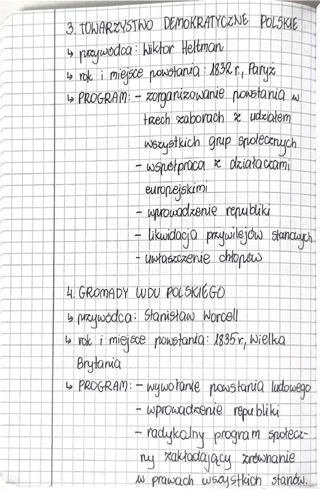 --- OCR Start ---
phw stanie
listopadve
Polacy po powstaniu listopadowym
1. Wielka Emigracja
• Upadek powstania listopadowego zapoczątko
wał