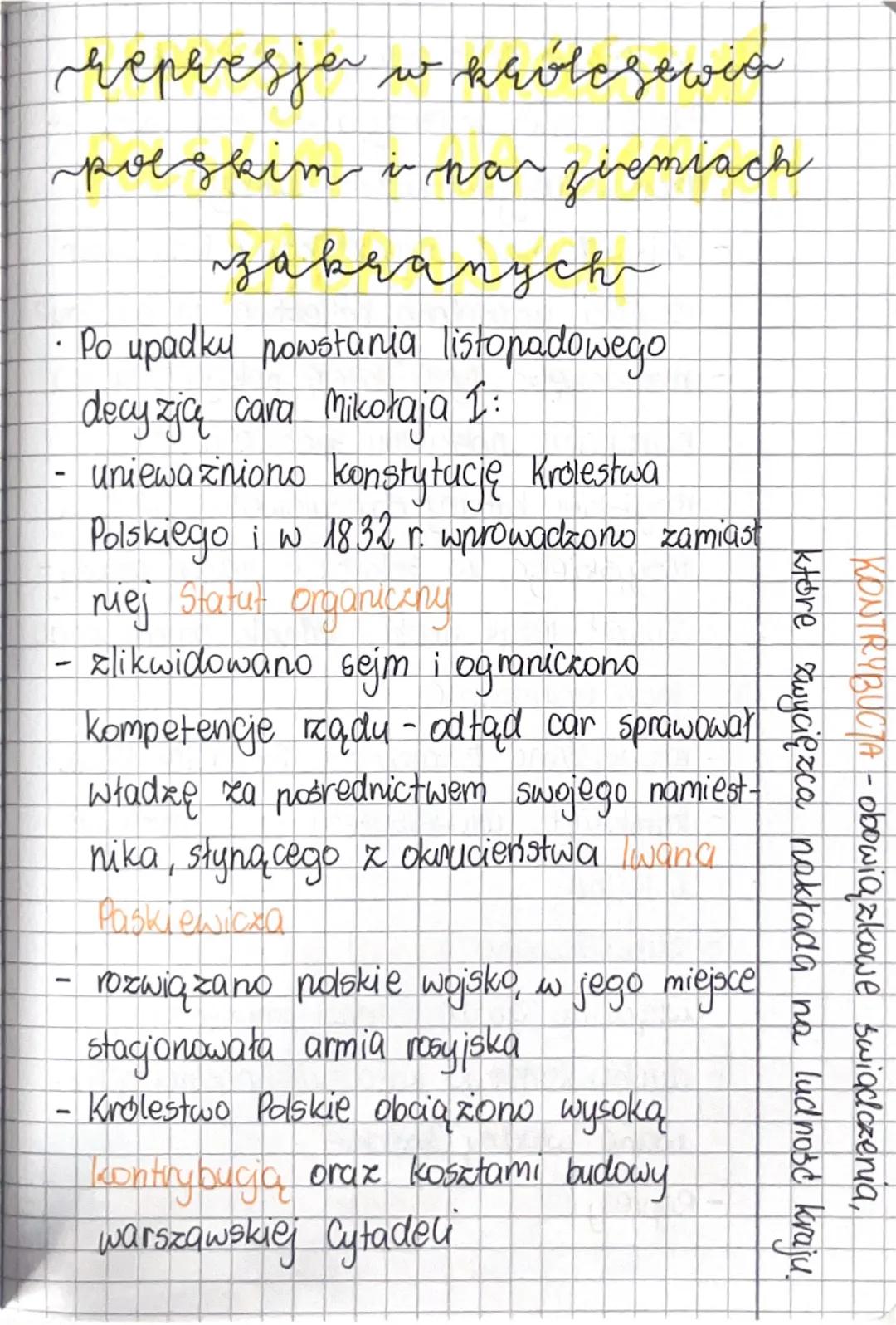 --- OCR Start ---
phw stanie
listopadve
Polacy po powstaniu listopadowym
1. Wielka Emigracja
• Upadek powstania listopadowego zapoczątko
wał