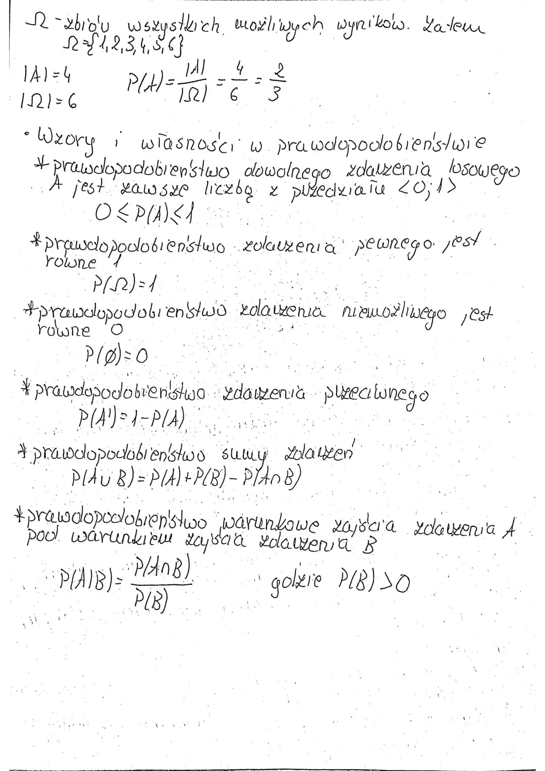 Prawdopodobieństwo
1
Puzykiad. I
Jaka jest szansa, we dzisiaj jest środla?
-wany & możliwości czyli prawdopodobieństwo
wynosi 4.
ovay
• Zeby