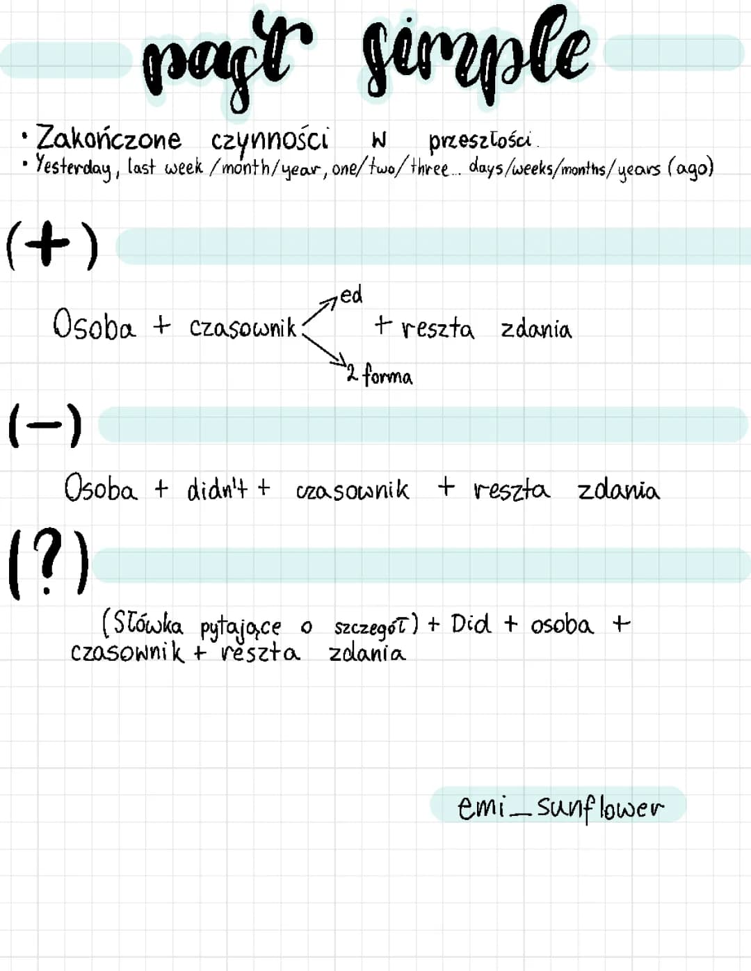 past simple
