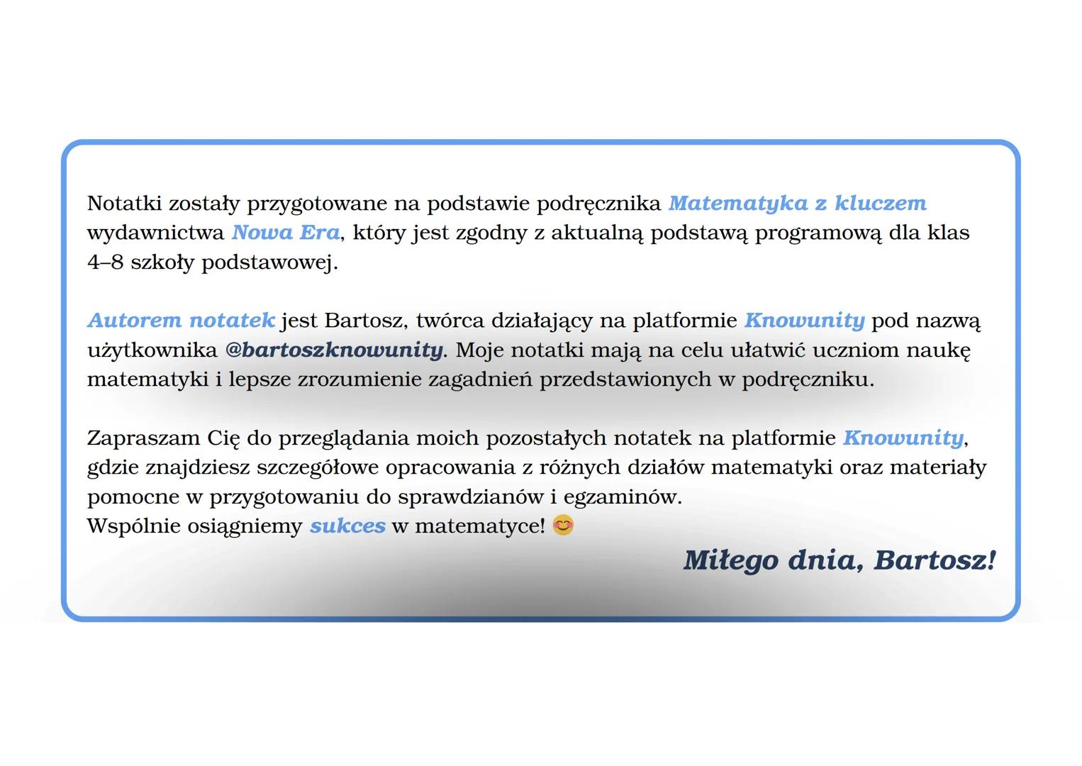 Zdjęcia: Podręcznik Matematyka z kluczem 7. Nowa Era
NOTACJA
WYKŁADNICZA
Niektóre wielkości fizyczne są bardzo duże, przez co ich zapis jest