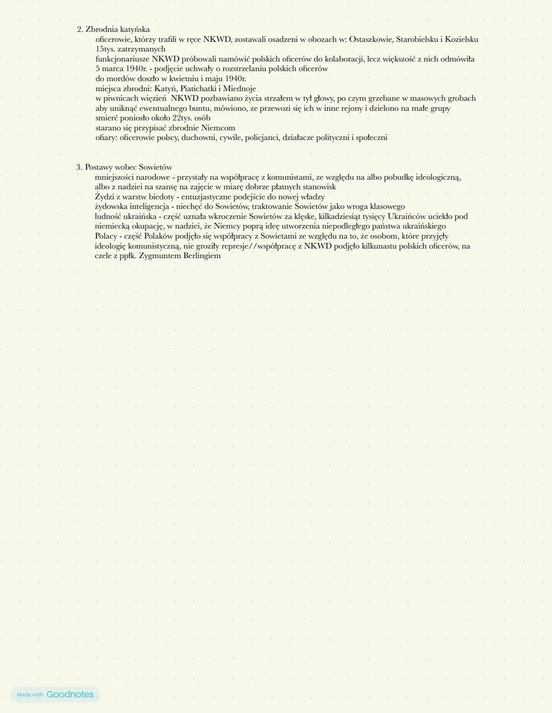 D
A
T
Y
OKUPACJA
22 PAŹDZIERNIKA 1939 FIKCYJNE WYBORY
5 MARCA 1940 - UCHWAŁA O ROZSTRZELANIU
POLSKICH OFICERÓW
KWIECIEŃ/MAJ 1940 - ZBRODNIA 