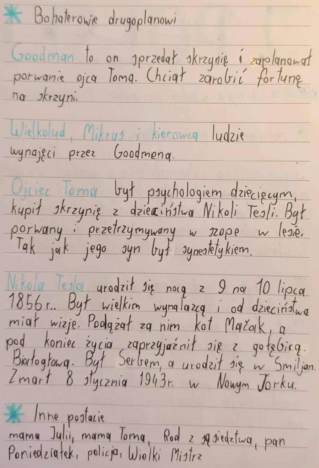 J. POLSKI

Skrzynia władcy piorunów

*Bohaterowie pierwszoplanowi

Julia piękna czternastolatka a jasnych włosach,
niebieskich oczach, śnież