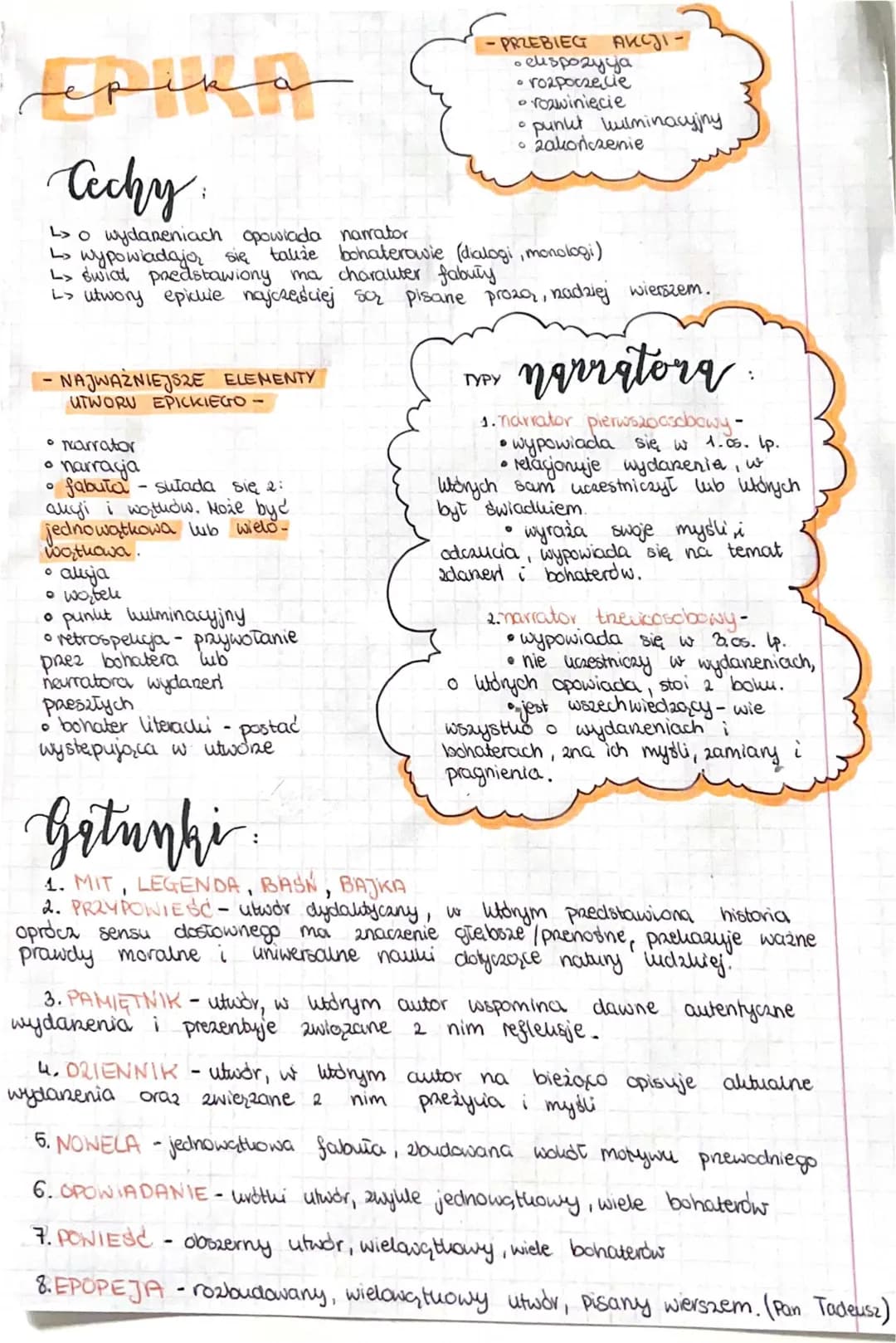 Co to jest epika i jak się różni od liryki?