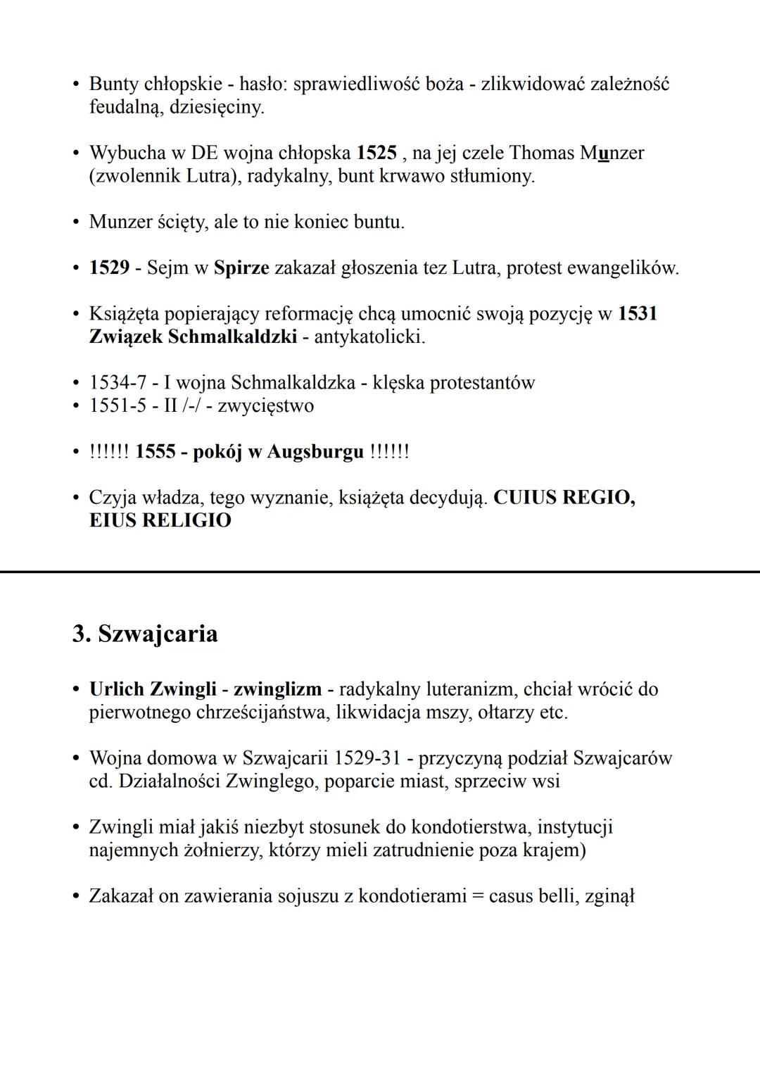 REFORMACJA
Zagadnienia
1) Przyczyny
2) Marcin Luter
3) Szwajcaria i Francja
4) Anglia
5) Polska
6)
1. Przyczyny
a) Upadek moralny duchowieńs