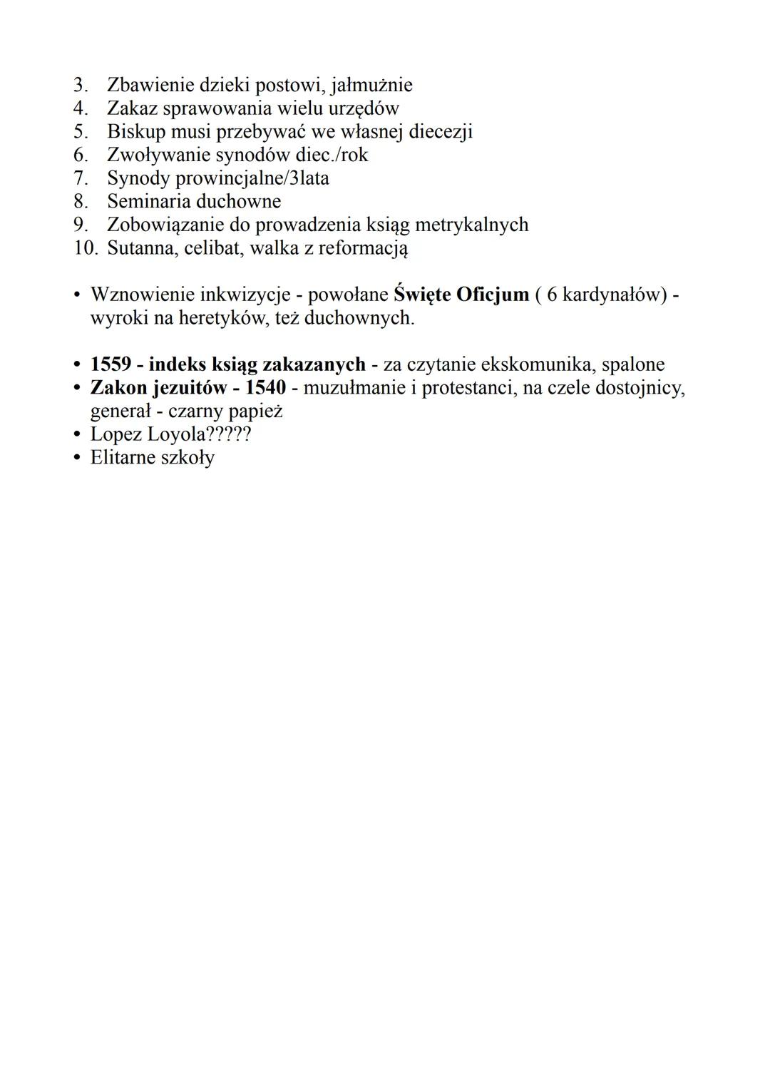REFORMACJA
Zagadnienia
1) Przyczyny
2) Marcin Luter
3) Szwajcaria i Francja
4) Anglia
5) Polska
6)
1. Przyczyny
a) Upadek moralny duchowieńs