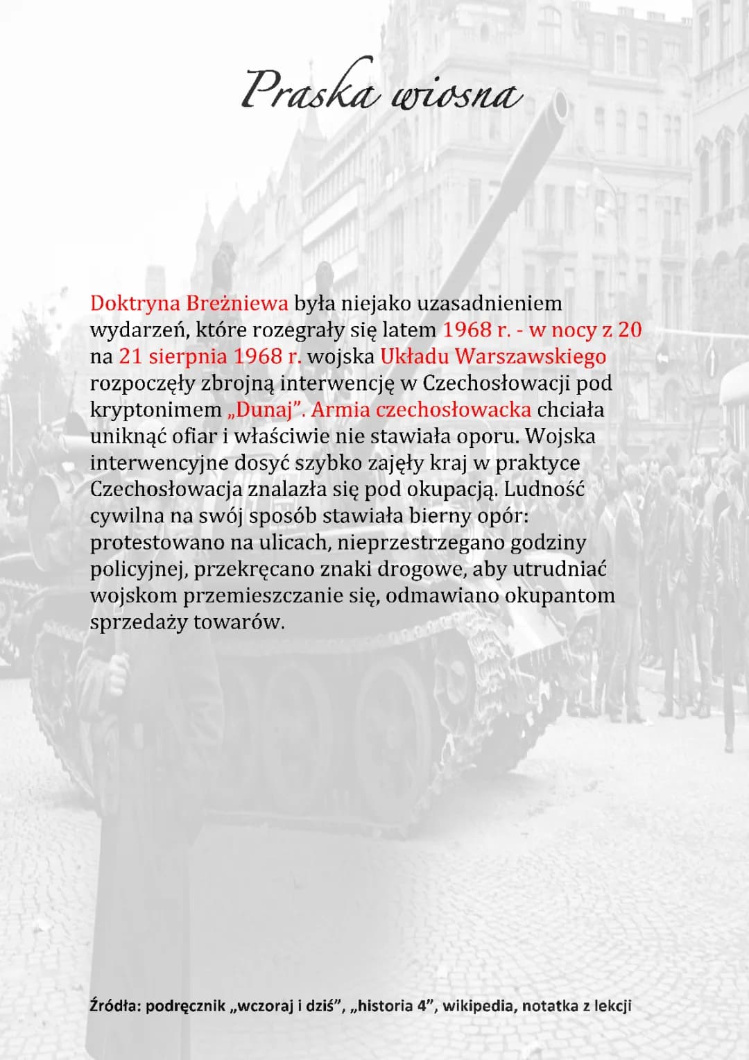 Praska wiosna 