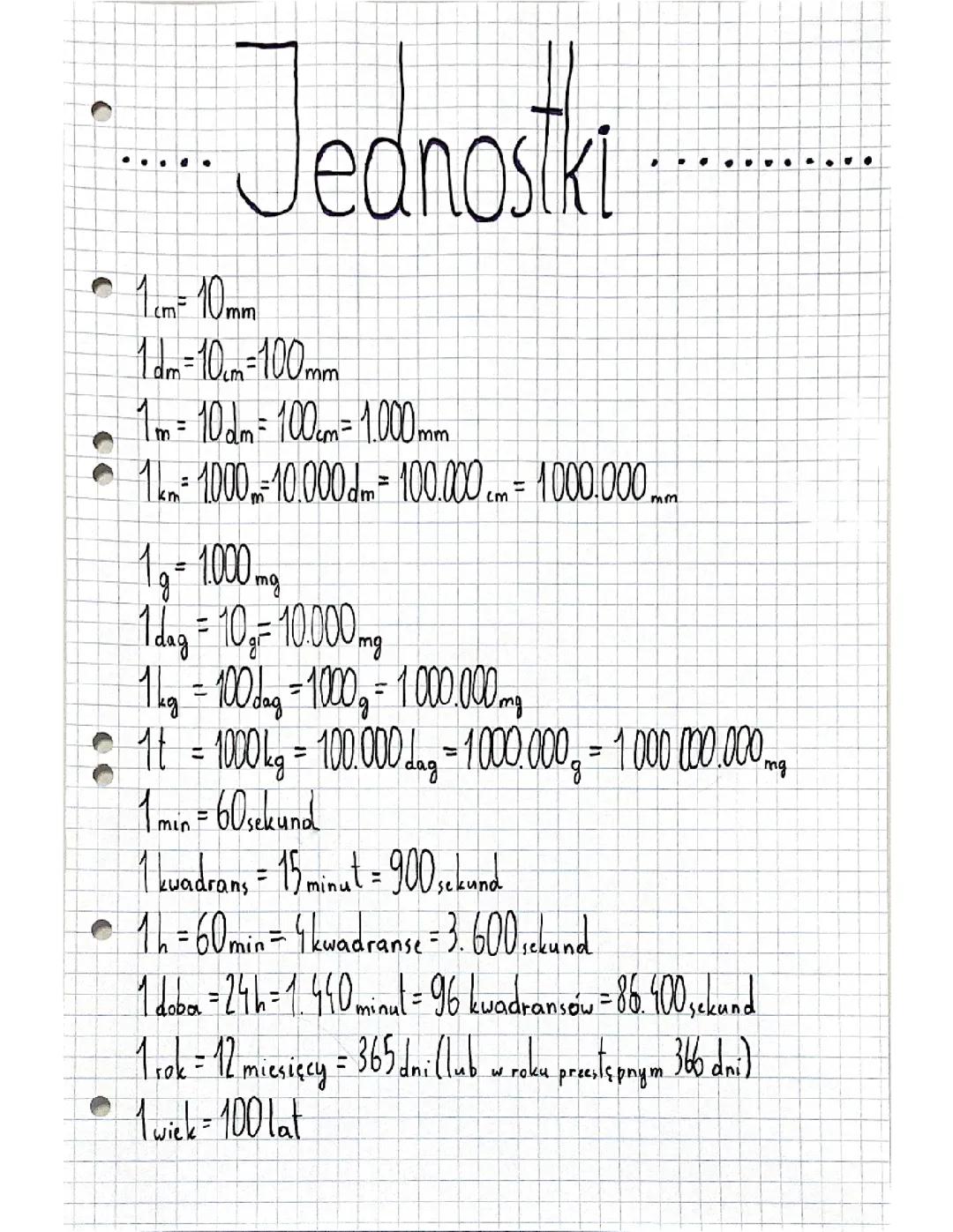 Jednostki