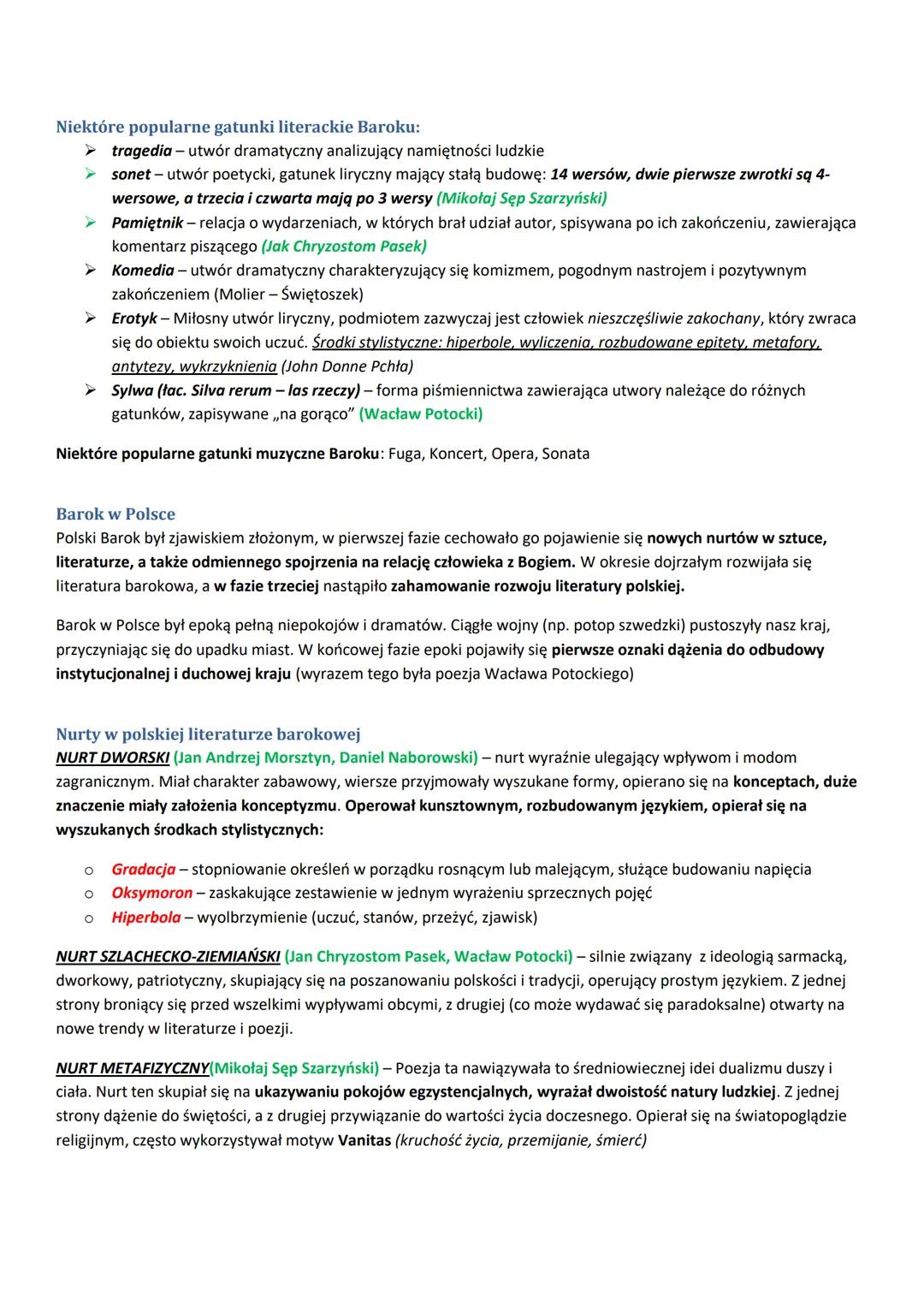 # Barok

Nazwa
Barok to styl literacko-artystyczny, który dominował w Europie w XVIIw. Samo pojęcie pochodzi prawdopodobnie z
języka portuga