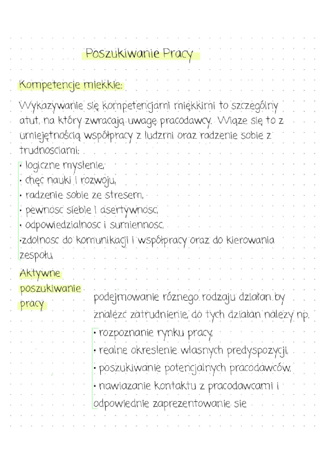 10 Metod Poszukiwania Pracy i Testy Predyspozycji