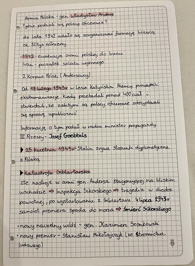 Utworzenie grupy Inicjatywnej przez Stalina
▶ zadanie: organizowanie nowych struktur pod niemiecką
okupacją
▶ członkowie: Marceli Nowotko, P