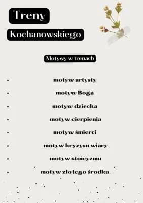 Know MOTYWY W TRENACH ~ treny jana kochanowskiego🧸 thumbnail