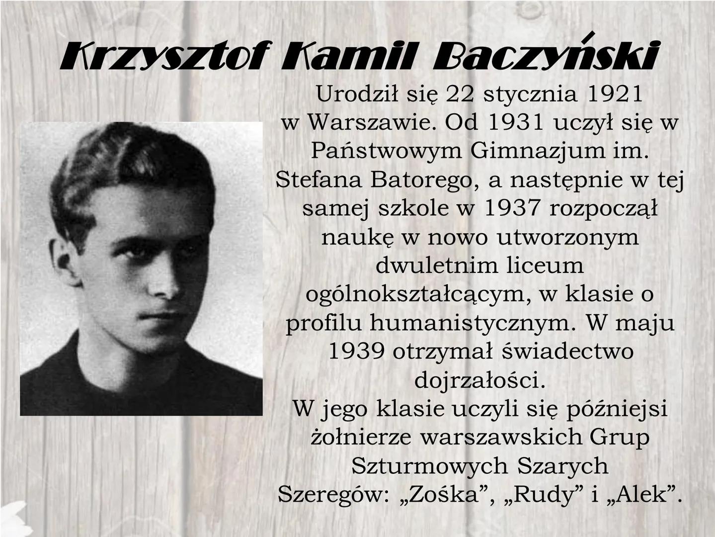 
<p>Wiersz Juliusza Słowackiego, zatytułowany "Kamienie na szaniec", jest fragmentem "Testamentu mego". Wiersz ten jest często omawiany, pon