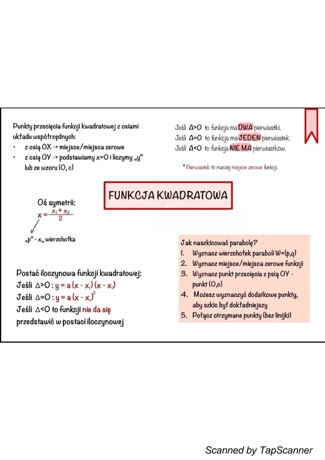 Postać kierunkowa: y = ax + b
współczynnik
kierunkowy
wyraz wolny
Przecięcie z osią OY w punkcie (0, b)
**
Proste przecinają się.
UKŁAD
OZNA