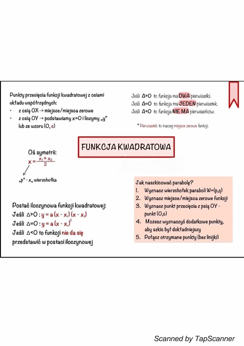 Postać kierunkowa: y = ax + b
współczynnik
kierunkowy
wyraz wolny
Przecięcie z osią OY w punkcie (0, b)
**
Proste przecinają się.
UKŁAD
OZNA