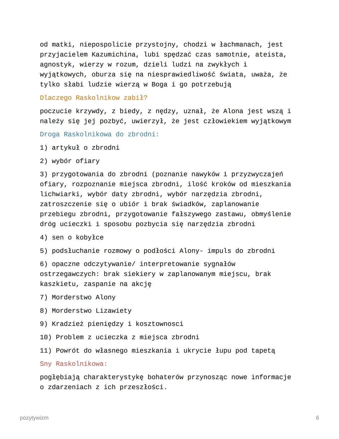 pozytywizm
1864-1889
charakterystyka:
praca, człowiek, społeczeństwo
→wiedza to potęga
zabory
język ezopowy
→ noc postyczniowa (represje, st