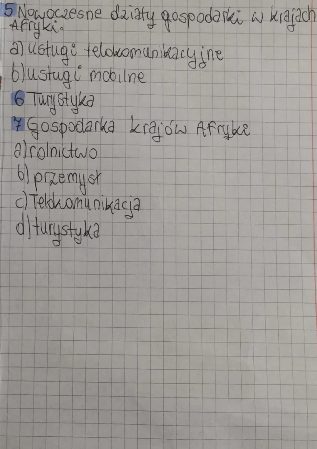Przemyst iustugi as Afryce
4 Poziom rozwoju gospodarczego państw
Afryki.
a) PKB na jednego miesakavica (poniżej 1, 3 tys)
6) Kolonialna prze
