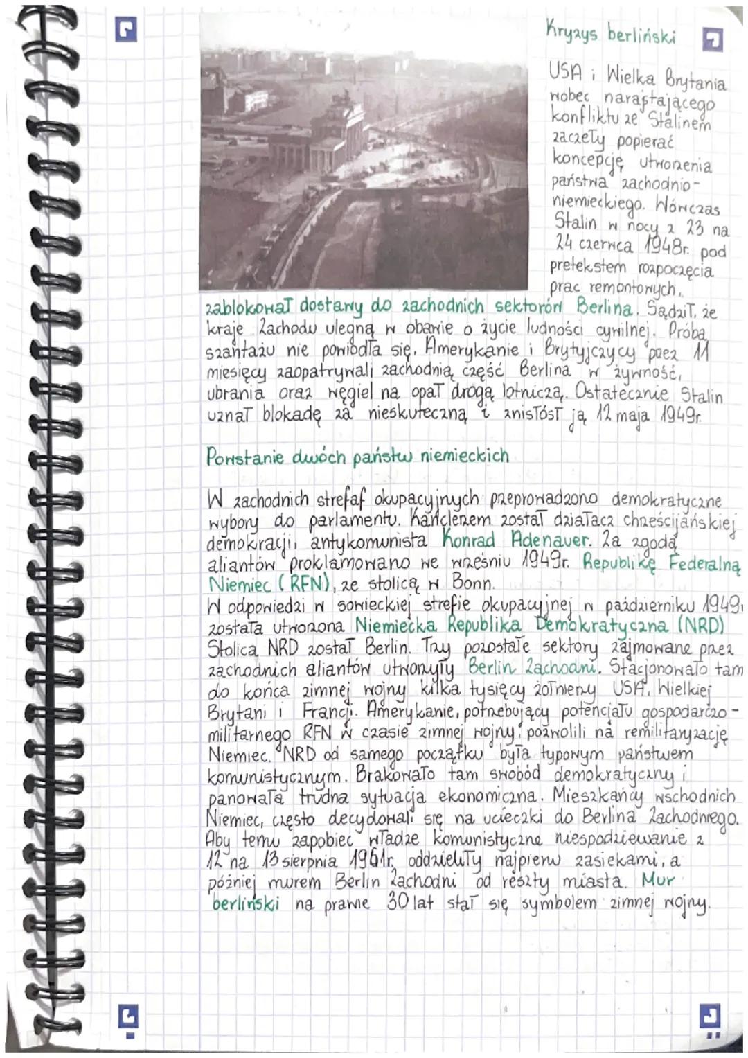 L
POCZĄTEK ZIMNEJ WOJNY
Skutki II wojny światowej:
Trwająca prawie
6 lat
Hojna przyniosła ogromne straty. W wyniku
tego konfliktu śmierć pon