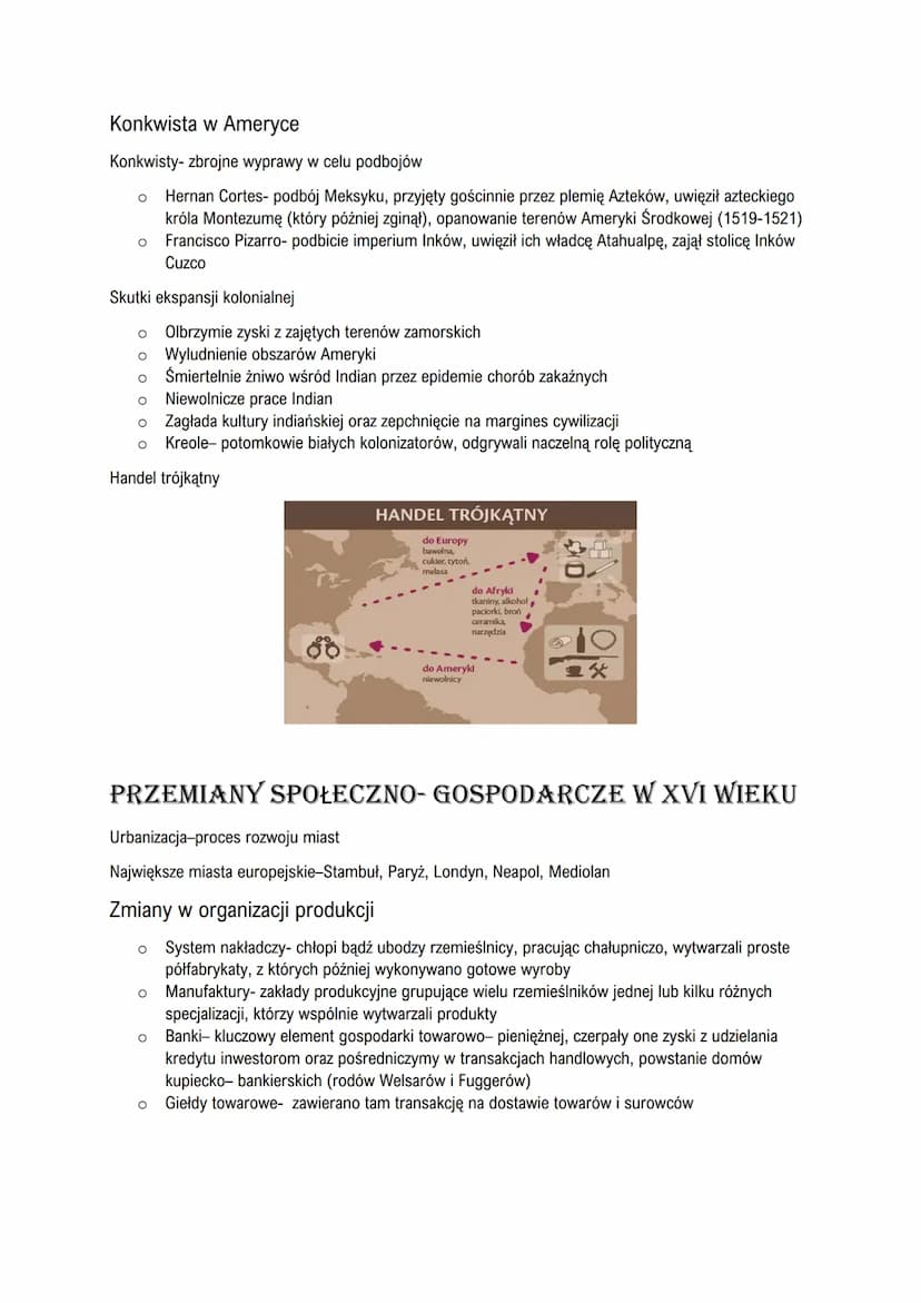 WIELKIE ODKRYCIA GEOGRAFICZNE
Przyczyny
O Wzrost popularności teorii o kulistości Ziemi
O Rozwój kartografii i nawigacji
O Skonstruowanie no
