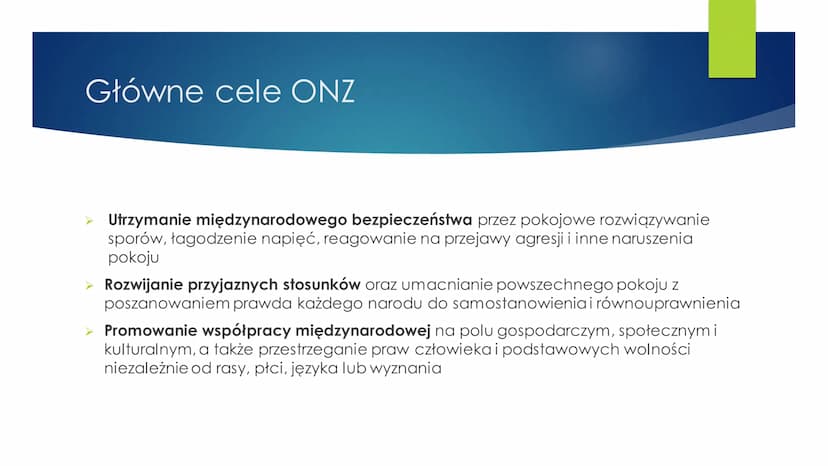 
<h2 id="onzzaoyciele">ONZ założyciele</h2>
<p>Organizacja Narodów Zjednoczonych to międzynarodowy sojusz powołany do utrzymania pokoju i be