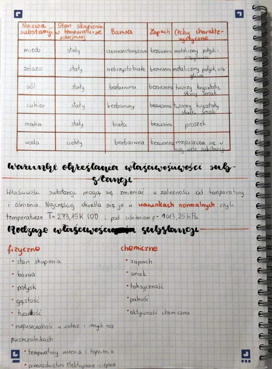 L
substancje
i ech właściwości
co
Wedlug definicji materia, jest wszystko
znajduje się w otoczeniu. Nauke
chemi rozpoczniesz od określania w