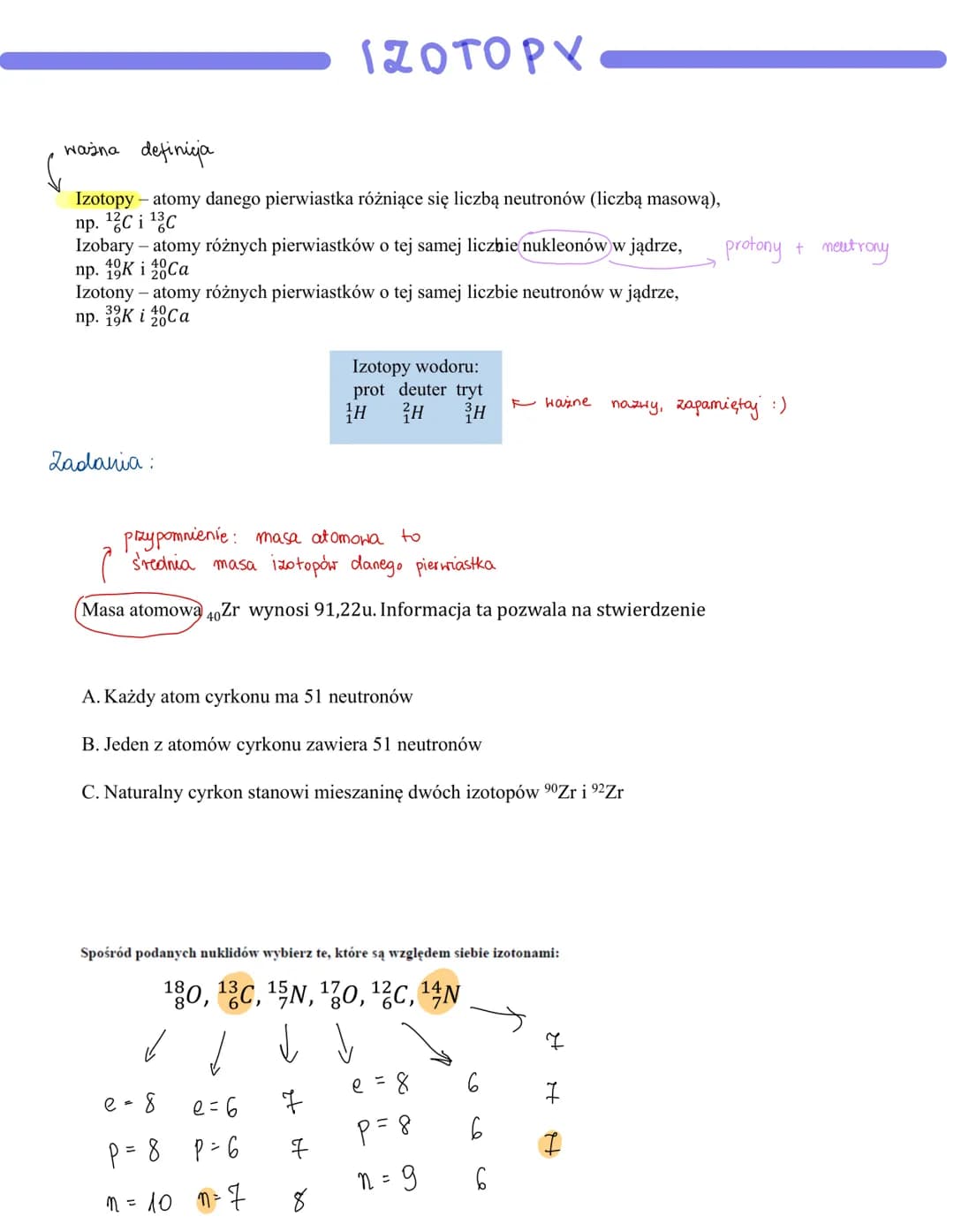 Carbon atom
BUDOWA
6 protons
+ 6 neutrons
electron
proton
neutron
ATOMU
L shell
(8 electrons)
K shell
(2 electrons)
electrons
proton
pęd - j