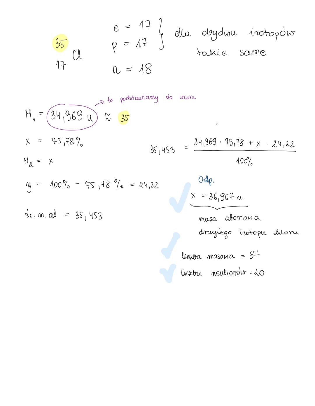 Carbon atom
BUDOWA
6 protons
+ 6 neutrons
electron
proton
neutron
ATOMU
L shell
(8 electrons)
K shell
(2 electrons)
electrons
proton
pęd - j
