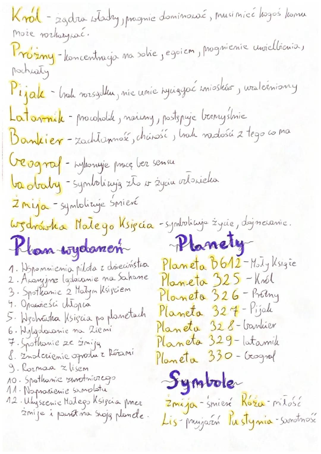 Maly Książe
24
Autor: Antoine de Saint-Exupéry
Enoka: XXlecie misdrywojenne
Rodzaj literacki : Epiko
Narrator: pienswoodrowy
Gatunek
Baśń ->