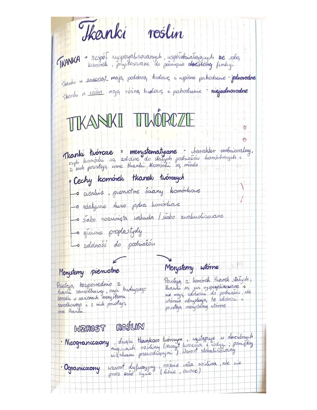 
<p>W botanice istnieje wiele rodzajów tkanek roślinnych, z których każda pełni określoną funkcję. Tkanki roślinne mogą być stałe lub twórcz