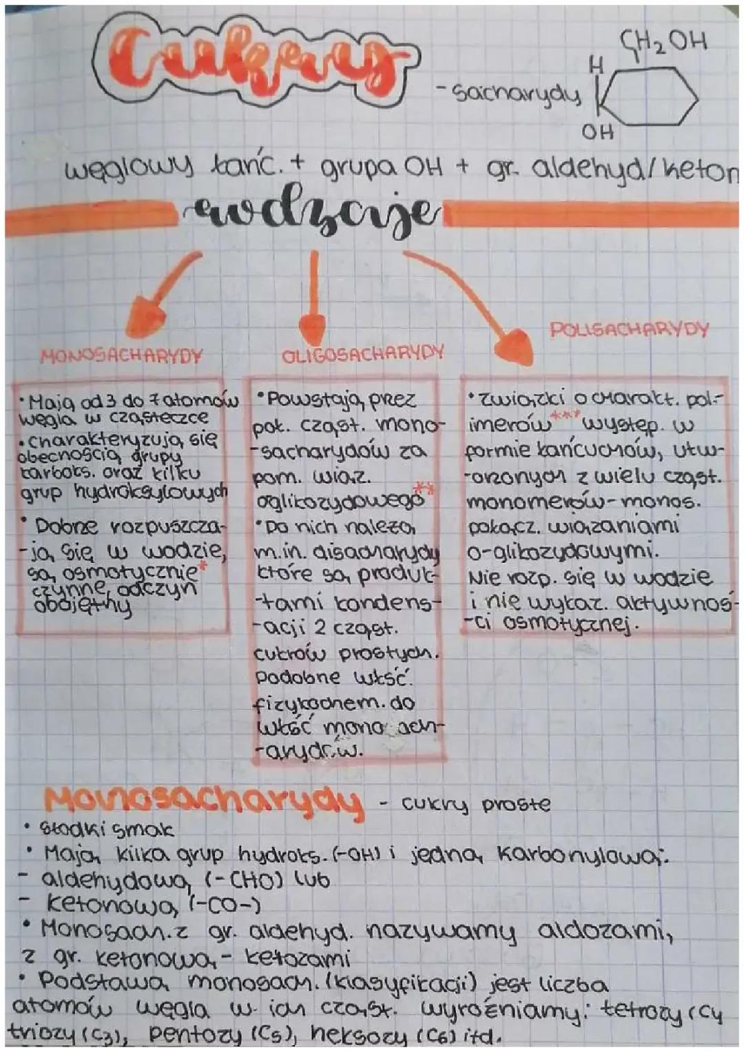 Cukry: Streszczenie i Notatka