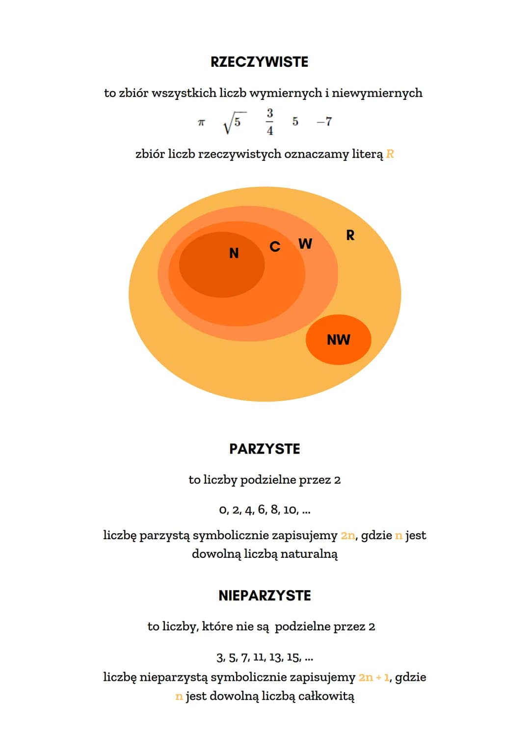 LICZBY
NATURALNE
to liczby całkowite dodatnie
0, 1, 2, 3, 4, 5, 6, 7, 8, 9, 10, ...
zbiór liczb naturalnych oznaczamy literą N
N jest zbiore
