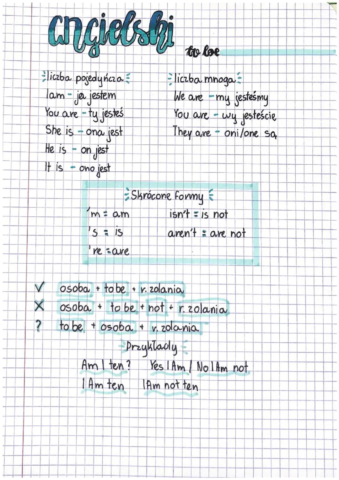 Angielski To Be - Podstawy i Zastosowanie