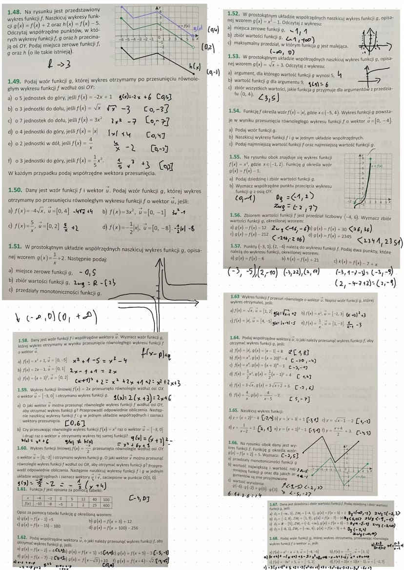 Współrzędne wektora
A(x₁, y₁)
B(x₂, 4₂)
AB [×₁²×₁ ; 4₁-9₁]
Уг-да
AB [5,-3]
y=x²
y=(x-2)²
Długość wektora AB
|AB| = √(x₂-x₂)² + (1₂-3₁)²
AB[a