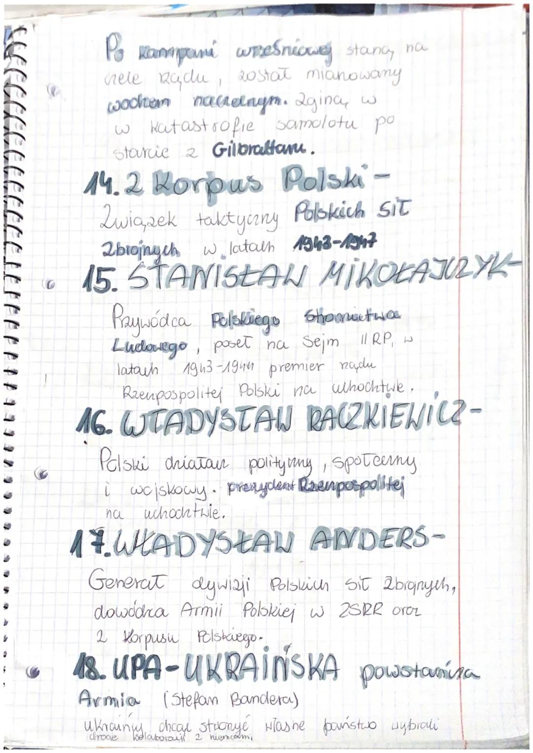 1. 2 pozostałych terenów utważono
Generalne Gubernatorstwo
ze stolica w Krakowie, a szem
byt: HANS FRANK 1939.
2. Niemcy pod koniec wreśma p
