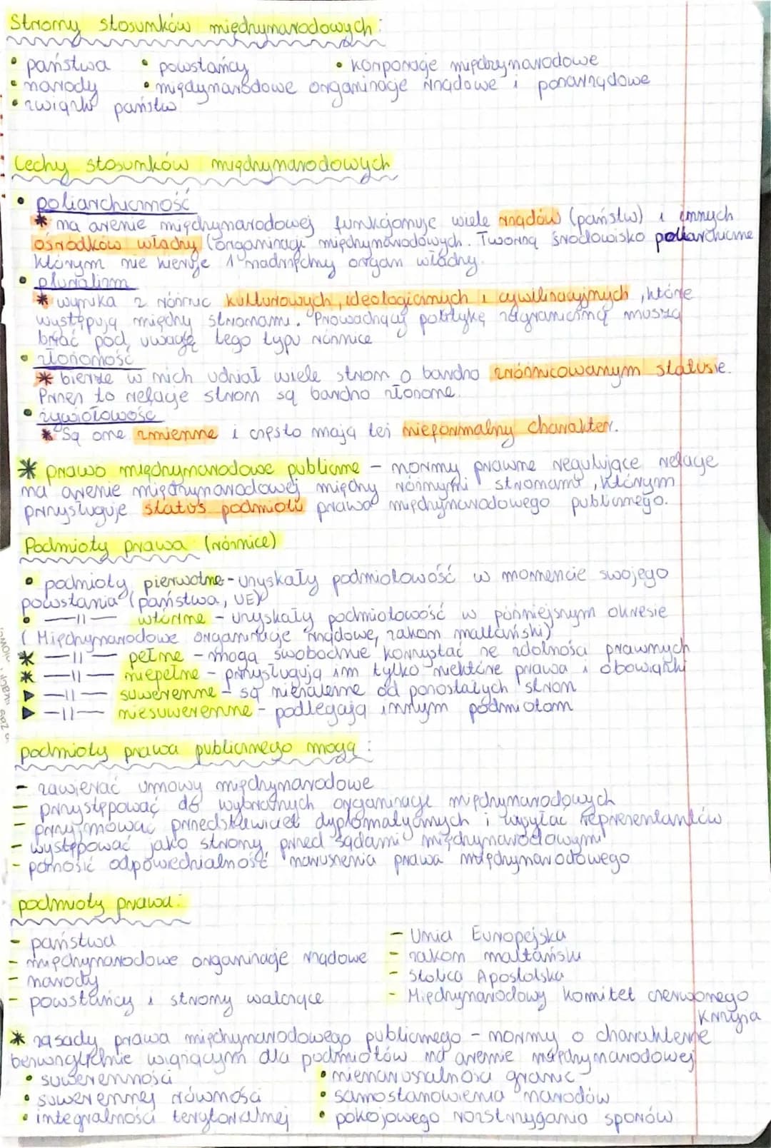 Wszystko o stosunkach międzynarodowych - WOS