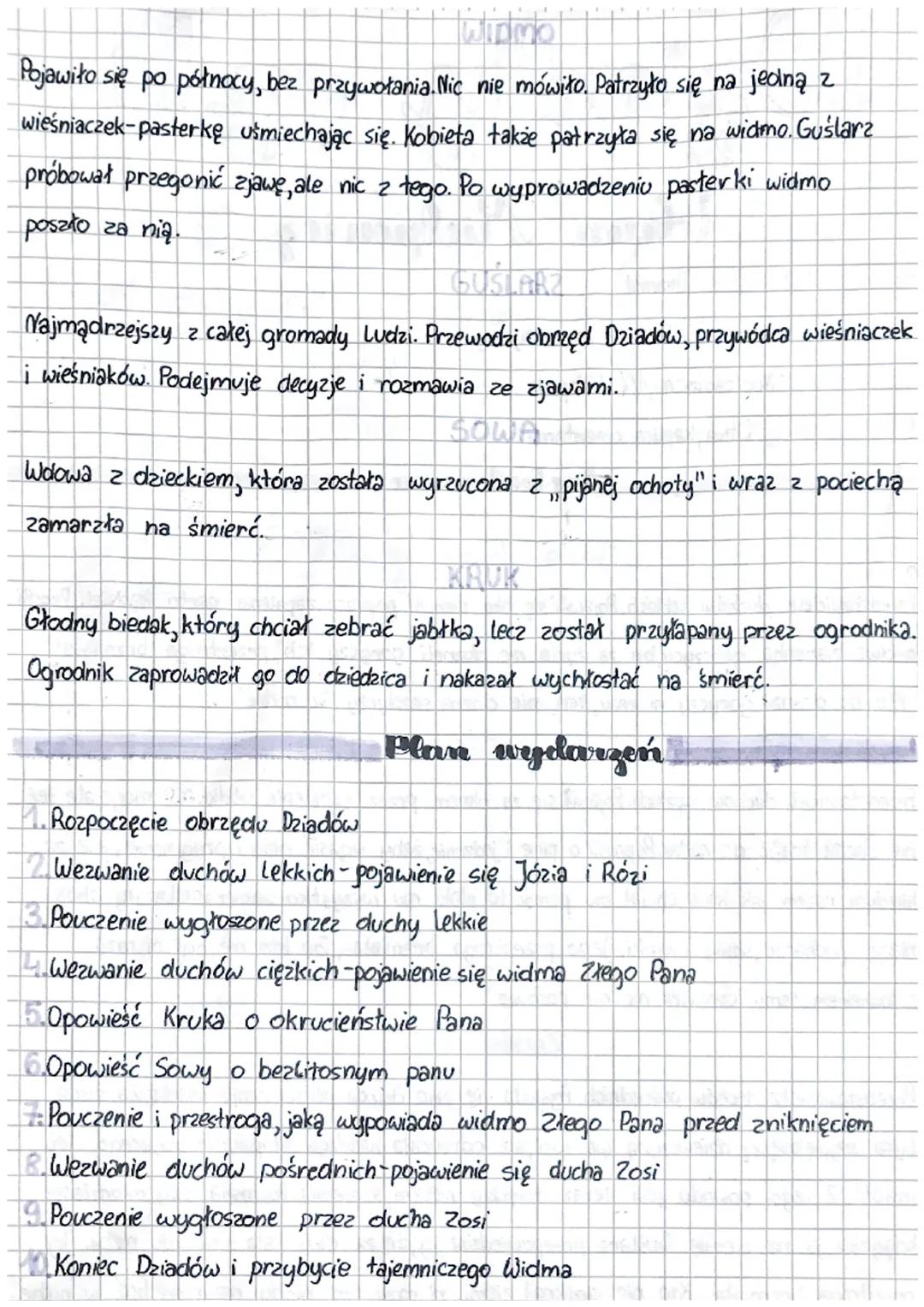 # Działy cz.!!

Adam Mickiewicz

Rodzaj Literacki: Dramat

Gatunek Literacki Dramat romantyczny

Czas akcji Noc zaduszna, 1/2 Listopada

Mie