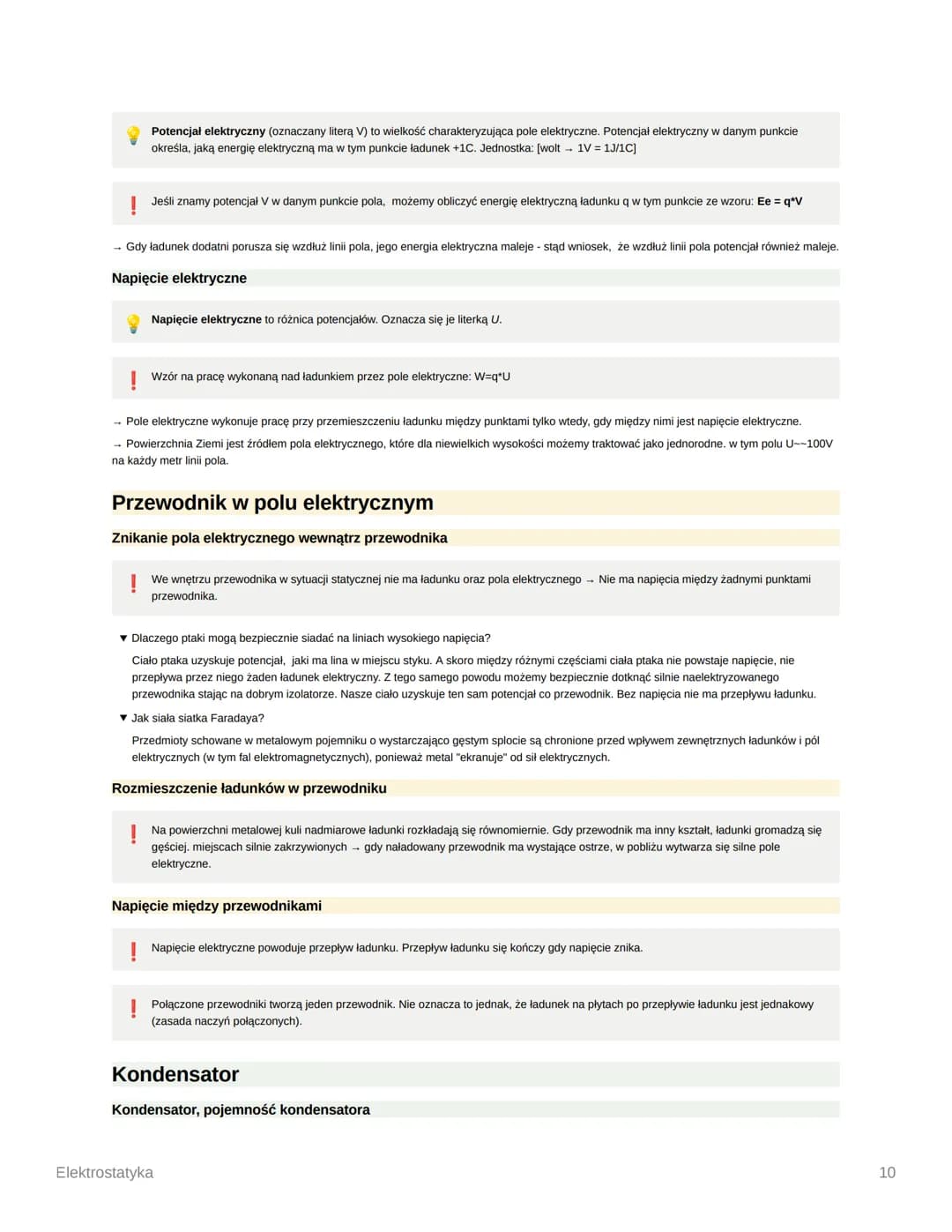 Elektrostatyka
Week
✓ Files
Column
Unit/Module Unit 1
1. Ładunek elektryczny, przewodniki
Ładunek elektryczny
Ładunek elektryczny = wielkość