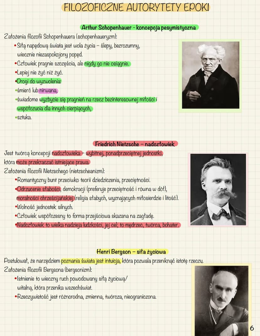 MŁODA POLSKA
Władysław St. Reymont
CHŁOPI
GLU 1. Rama czasowa i nazwy epoki
2. Ważne pojęcia
3. Kierunki literackie i artystyczne
4. Filozof