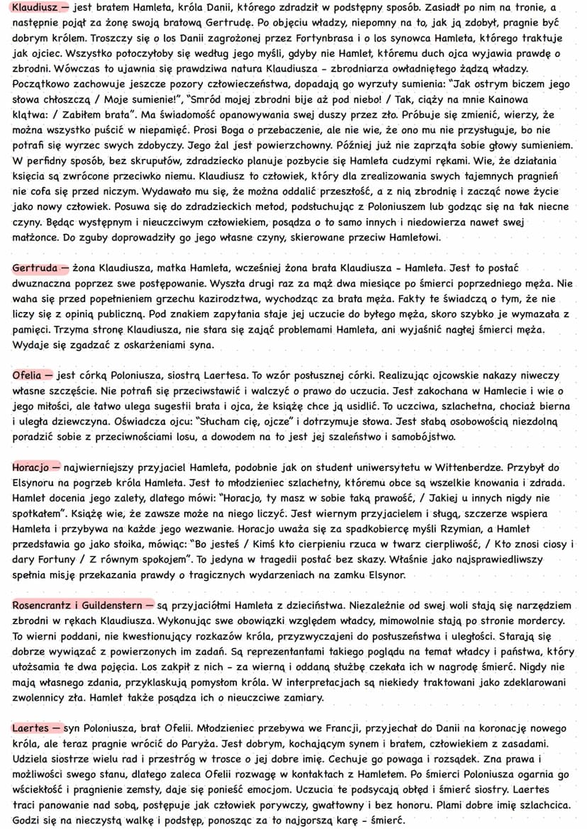 Hamlet - William Szekspir
Geneza
Pomysł tragedii zaczerpnął autor z XIII-wiecznej duńskiej kroniki Saxo Drammaticusa, ale nie bezpośrednio, 