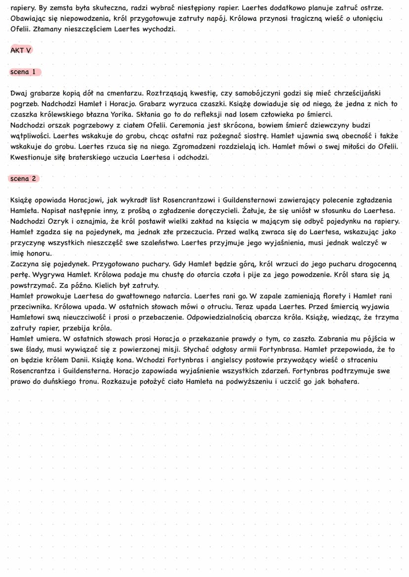 Hamlet - William Szekspir
Geneza
Pomysł tragedii zaczerpnął autor z XIII-wiecznej duńskiej kroniki Saxo Drammaticusa, ale nie bezpośrednio, 