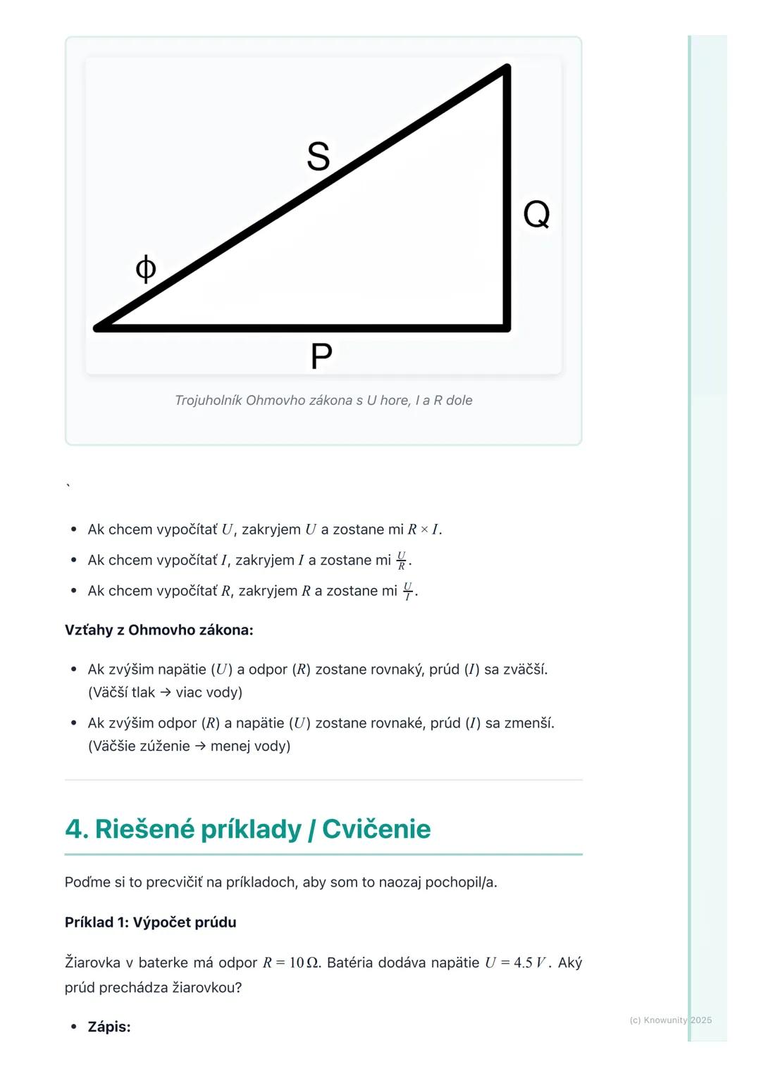 # Elektrické napätie a odpor

1. Prehľad a úvod

Ahoj! Dnes si zopakujeme veľmi dôležité veci z fyziky elektrické napätie a
odpor. Sú to zák