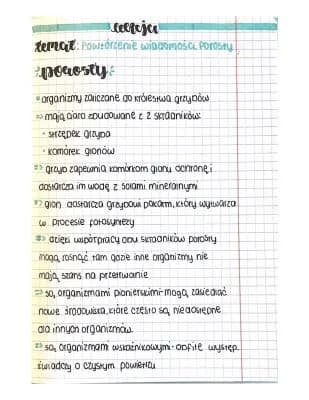 Know Porosty Powtórzenie Wiadomości Biologia Klasa 5 thumbnail