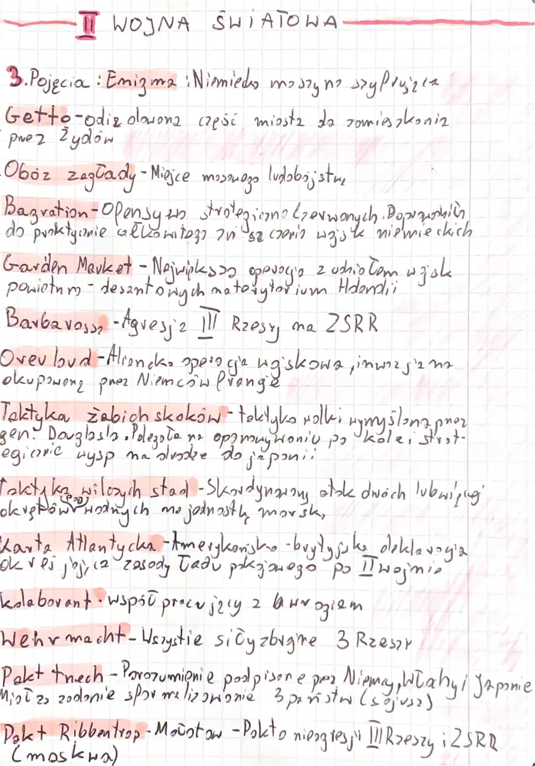 IT WOJNA
ŚWIATOWA
WAZNE WY DAZENIA CHRONOLOGICZNIE
-Atak M RZESZY
- Bitwa madbzurĄ (09.09.39), WiZNĄ (07.09.39)
- Obvona WESTERPLATTE (01.09