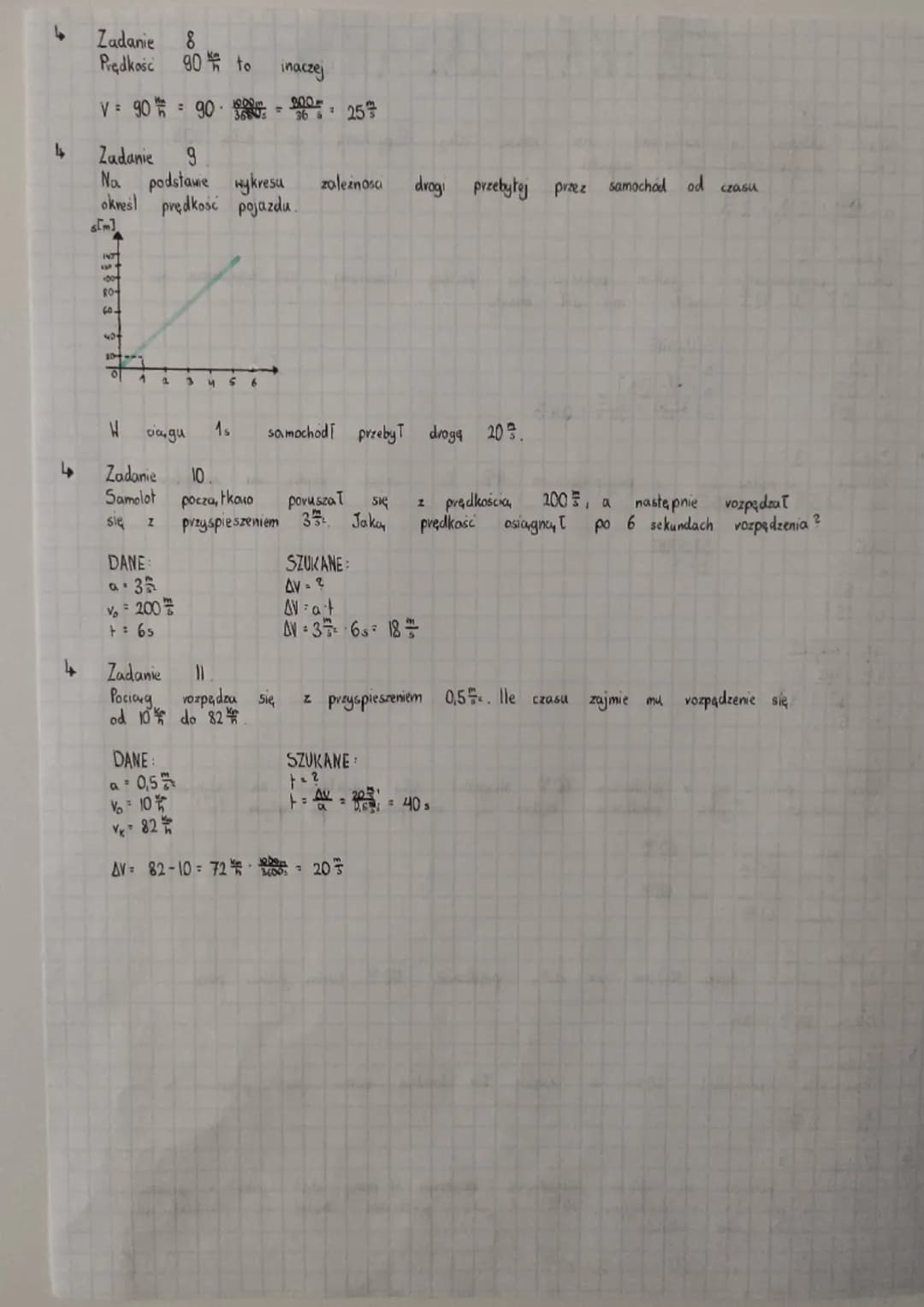 4
4
4
4
↳
Zadanie 1
Wózek sklepowy
Oblicz
201
a = Kaka
Zadanie 2
Oblicz
od
DANE
+ 30 s
V₁ 10
Y₂ = 20%
Zadanie
Motocykl
się
przyspieszenie
10