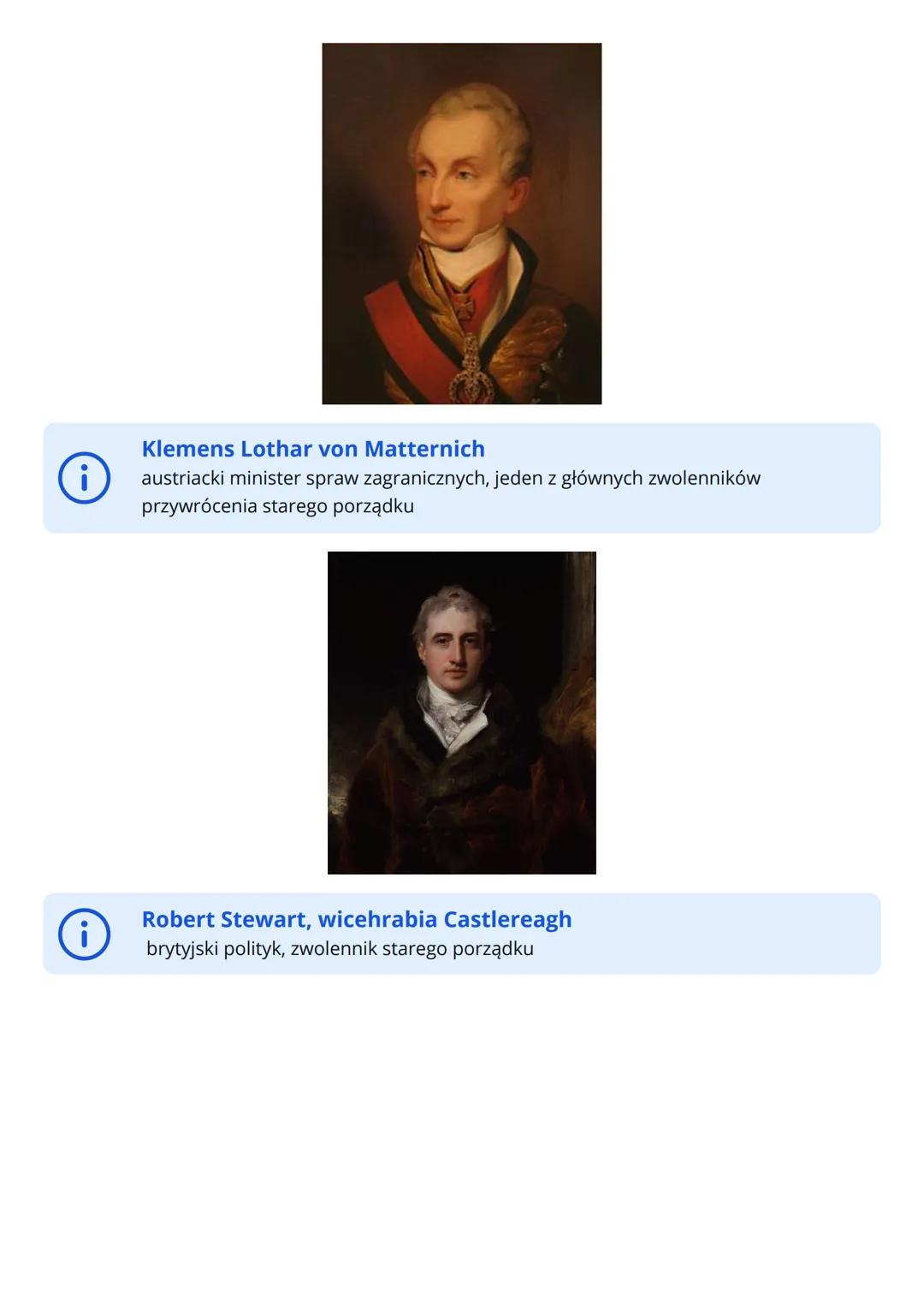 • postanowienia wobec krajów niemieckich: utrzymanie podziału Niemiec, utworzenie
Związku Niemieckiego pod przewodnictwem Austrii (30.05.181