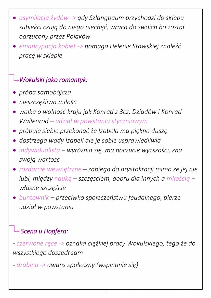 autor: Bolesław Prus
rok wydania: 1889
Lalka
gatunek: powieść realistyczna – szczegółowe wyrywki z życia
zwykłego człowieka, brak w niej fan