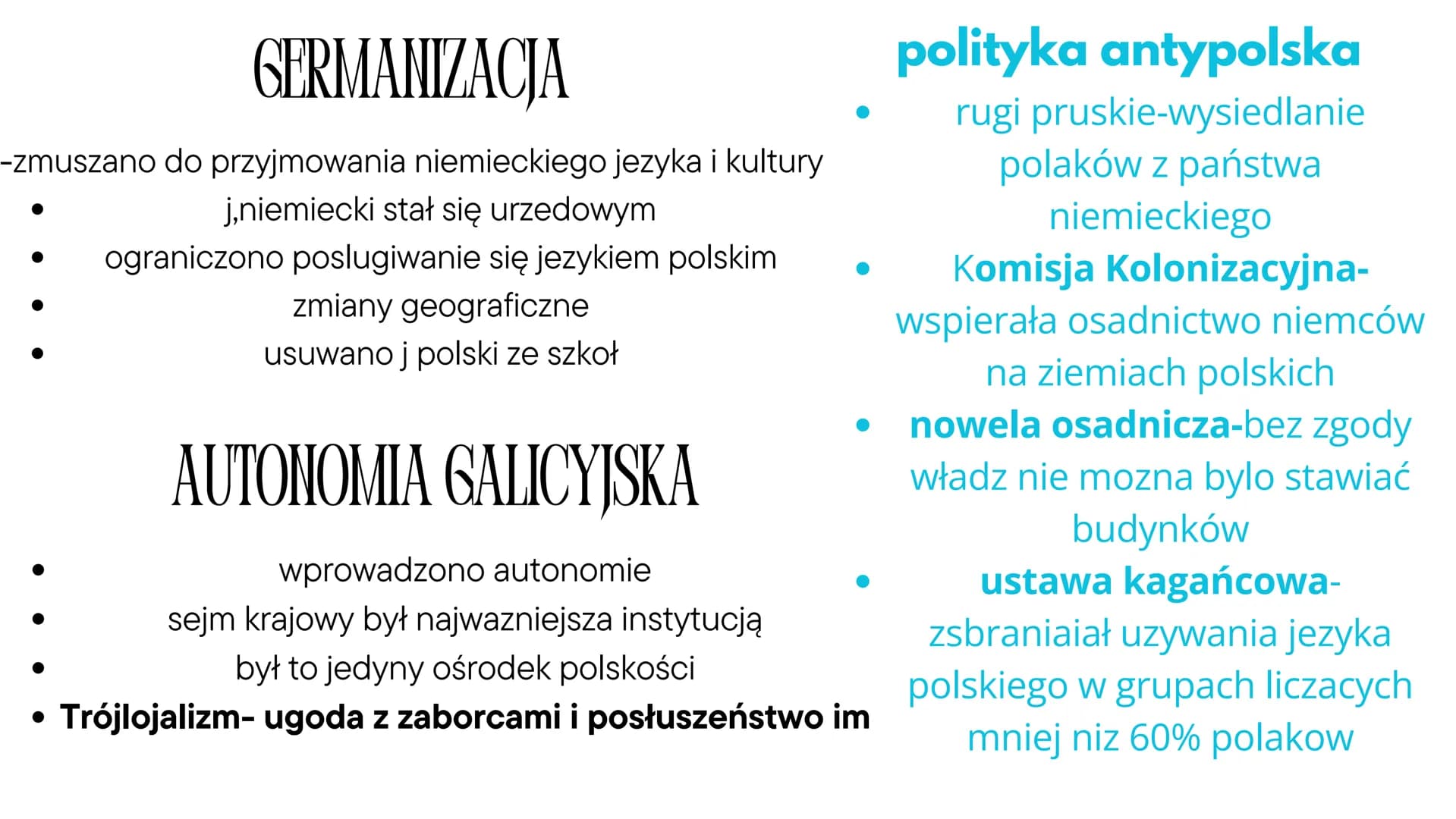 # Powstanie styczniowe

* Ziemianie postanowili wykorzystać uwłaszczeni chłopw i stworzyć lepiej wykształcone
społeczeństwo. Nazwano ich dzi